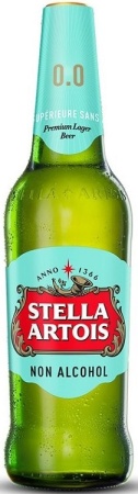 Пиво безалкогольное Стелла Артуа 0,44л бут.