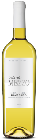 Вино Терре Ди Кьети Пино Гриджио Вити Ди Меццо белое сухое 0,75л