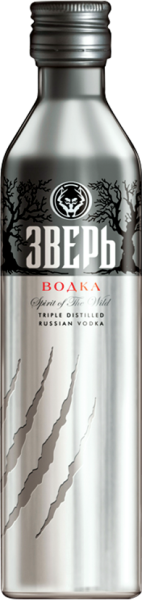 Водка Зверь 0,5л