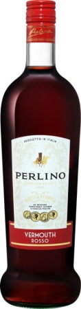 Напиток виноградосодержащий Вермут Перлино Россо ароматизированный 1л