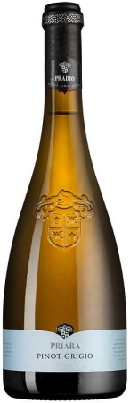 Вино Приара Пино Гриджо белое сухое 0,75л