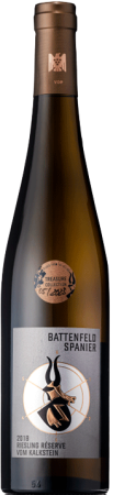 Вино Баттенфельд Шпаниа Рислинг Резерв Фом Калькштайн белое сухое 0,75л