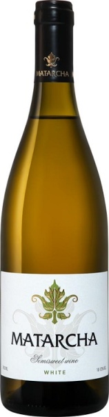 Вино Матарча белое полусладкое 0,75л