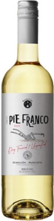 Вино Пие Франко Семильон-Совиньон Блан-Москатель белое сухое 0,75л