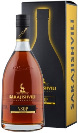 Коньяк грузинский Сараджишвили VSOP 0,5л п/у
