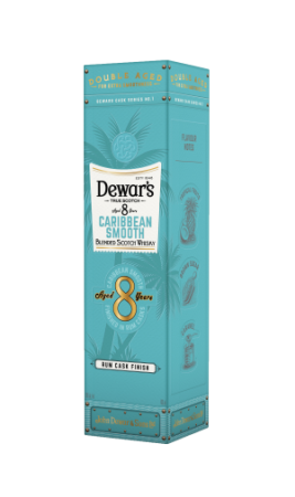 Виски Дюарс 8 лет Каррибиан Смуз 0,7л п/у