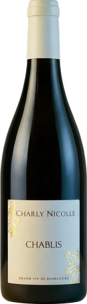Вино Шабли Шарли Николь белое сухое 0,75л