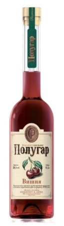Спиртной напиток Полугар Вишня 0,5л