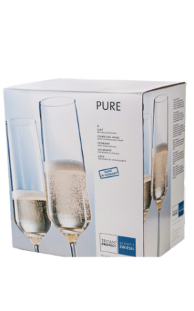 Набор бокалов Pure Schott Zwiesel для Шампанского 6шт 209мл