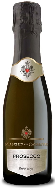 Игристое вино Просекко Маскио ди Кавальери Экстра Драй белое брют 0,2л