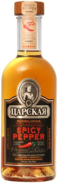Настойка горькая Царская Пряный перец 0,5л