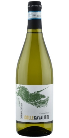 Вино Треббьяно д Абруццо Колли Кавалери белое сухое 0,75л