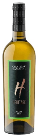 Вино Шато Тамань Эритаж Блан белое сухое 0,75л