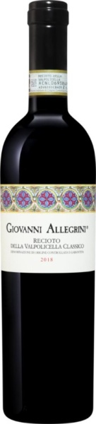 Вино Джованни Аллегрини Речото Делла Вальполичелла Классико красное сладкое 0,5л