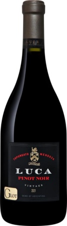 Вино Лука Пино Нуар красное сухое 0,75л