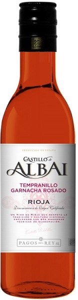Вино Риоха Кастильо де Альбаи розовое сухое 0,187л
