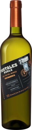 Вино Посталес Робле Шардоне белое сухое 0,75л