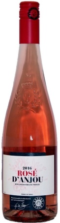 Вино Розе д Анжу ФДЛ розовое полусладкое 0,75л