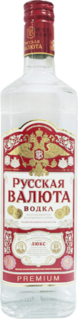 Водка Русская Валюта 0,5л