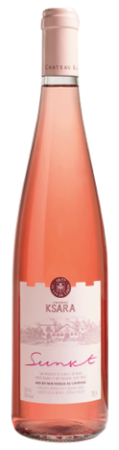 Вино Шато Ксара Сансет розовое сухое 0,75л