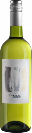 Вино Виллальта Бланко Арагон белое сухое 0,75л
