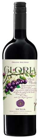 Вино Глория Нерелло Маскалезе Терре Сичилиане красное полусухое 0,75л