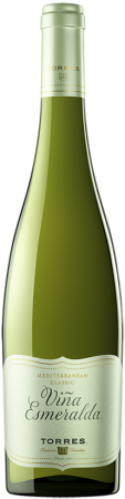 Вино Винья Эсмеральда Каталония белое полусухое 0,75л