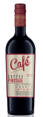 Вино Кафе Калче Пинотаж красное сухое 0,75л
