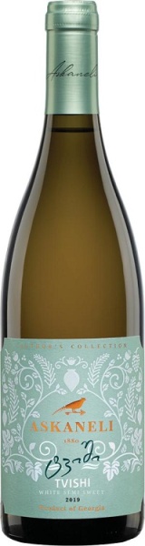 Вино Братья Асканели Твиши белое полусладкое 0,75л