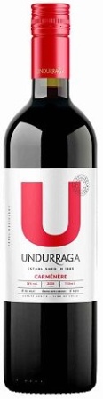 Вино Ундуррага Карменер красное сухое 0,75л