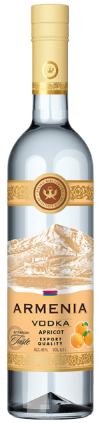 Водка особая Армения Абрикосовая 0,5л