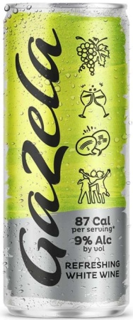 Вино Винью Верде Газела белое полусухое 0,25л ж/б