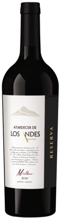 Вино Атардесер Де Лос Андес Резерва Мальбек красное сухое 0,75л