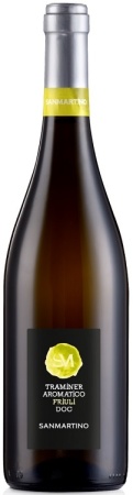 Вино Санмартино Траминер Ароматико Фриули белое сухое 0,75л