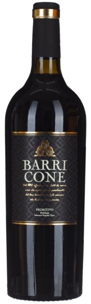 Вино Барриконе Примитиво красное сухое 0,75л