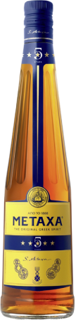 Спиртной напиток Метакса 5 звезд 0,7л