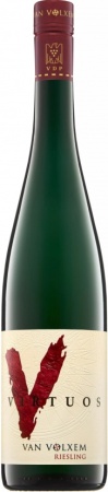 Вино Виртуос Рислинг Ван Вольксем белое полусухое 0,75л