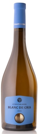 Вино Мосхофилеро Блан де Гри КтимаТселепос Аркадия белое сухое 0,75л