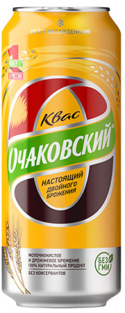 Квас Очаковский 0,45л ж/б