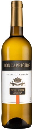 Вино Дос Капричос Бланко белое сухое 0,75л