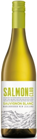 Вино Салмон Клаб Совиньон Блан Мальборо белое полусухое 0,75л