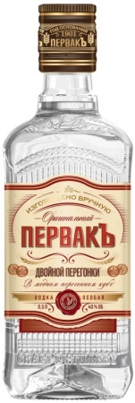 Водка особая Первакъ Домашний Пшеничный 0,5л