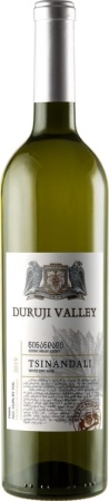 Вино Цинандали Дуруджи Вели белое сухое 0,75л