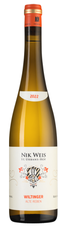 Вино Ник Вайс Рислинг Вильтингер Альте Ребен белое полусухое 0,75л
