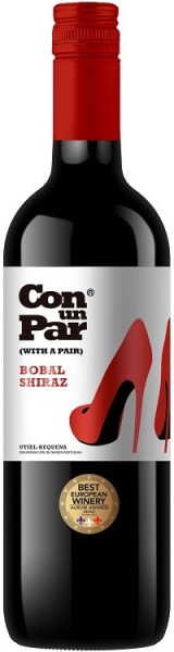 Вино Кон Ун Пар Бобаль Шираз красное сухое 0,75л