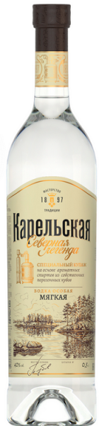 Водка Карельская Северная Легенда особая 0,5л