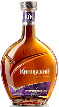 Коньяк КиНовский 7 лет 0,5л