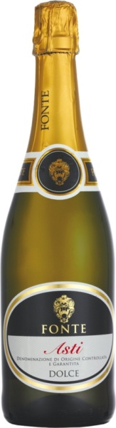 Игристое вино Асти Фонте белое сладкое 0,75л