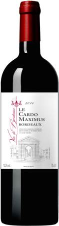 Вино Бордо Ле Кардо Максимус красное сухое 0,75л
