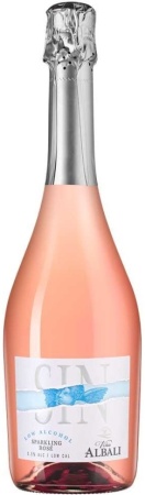 Игристое вино безалк. Винья Албали Спарклинг Розе розовое сладкое 0,75л